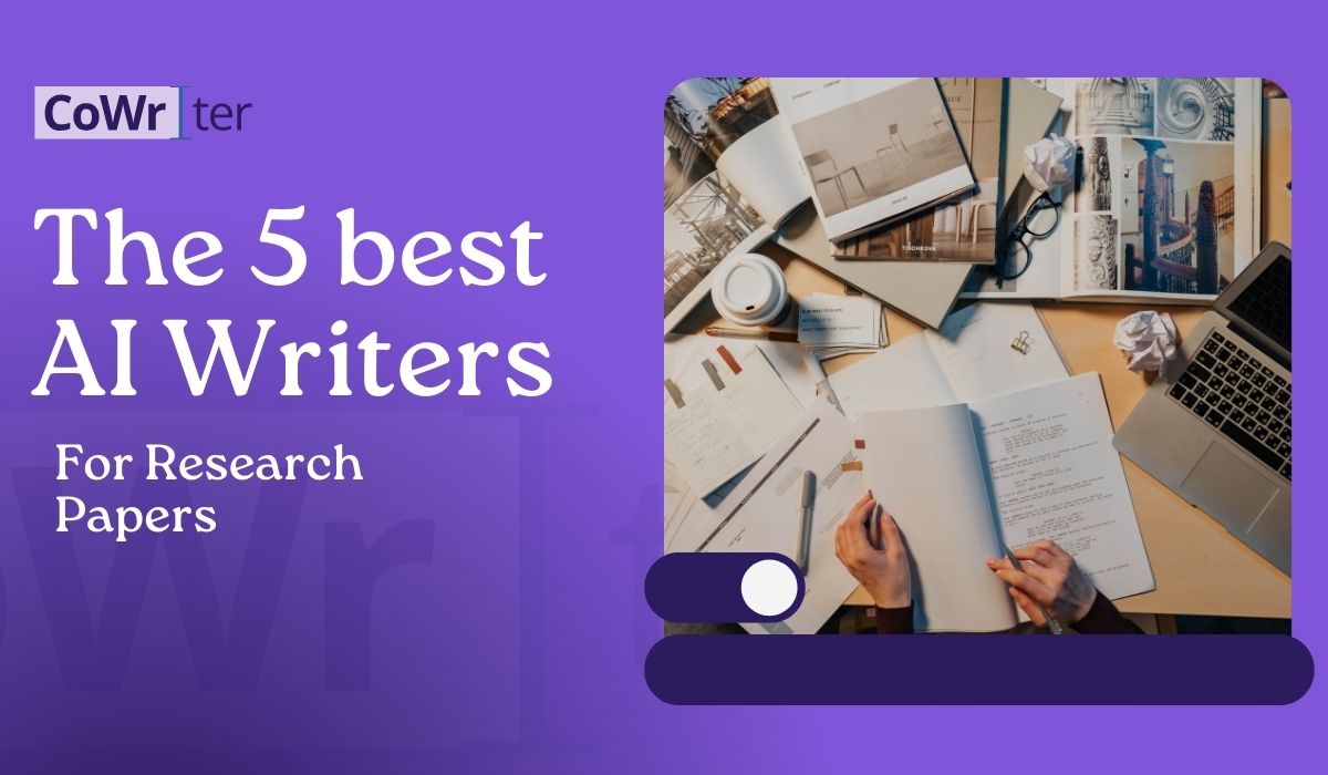 5 Best AI Writers for Research Papers