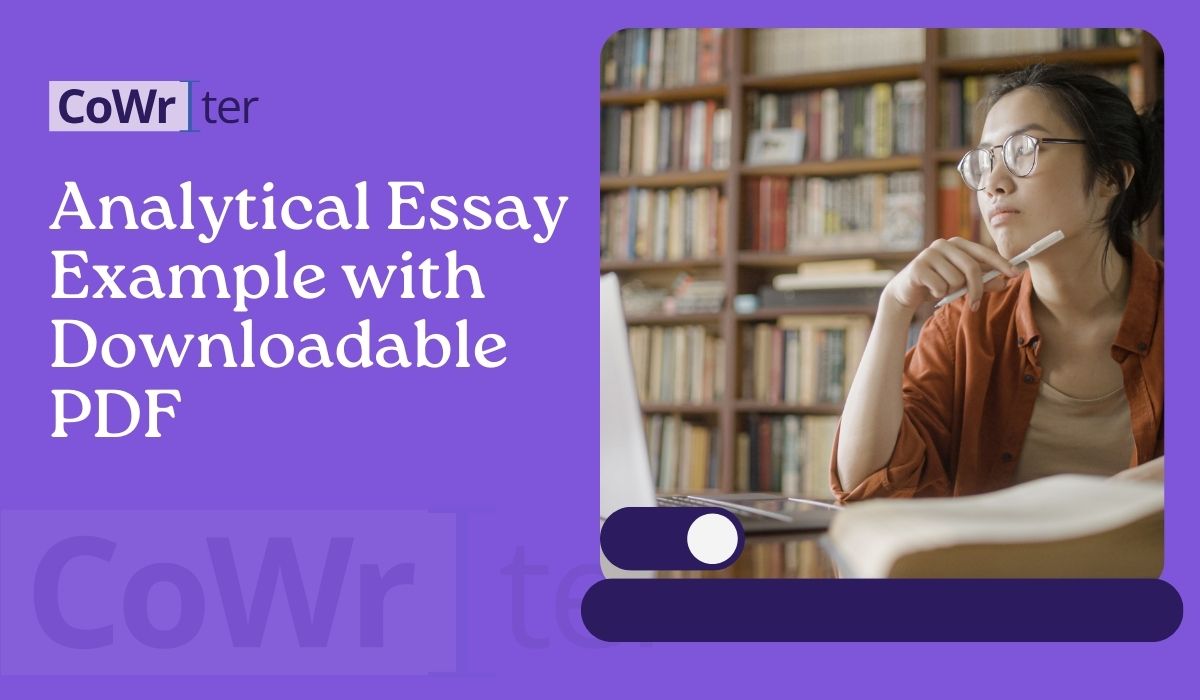 Analytical Essay Example with Downloadable PDF