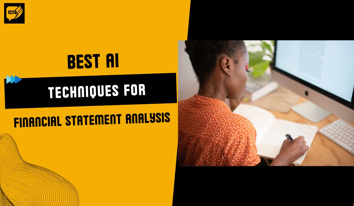 Best AI Techniques for Financial Statement Analysis