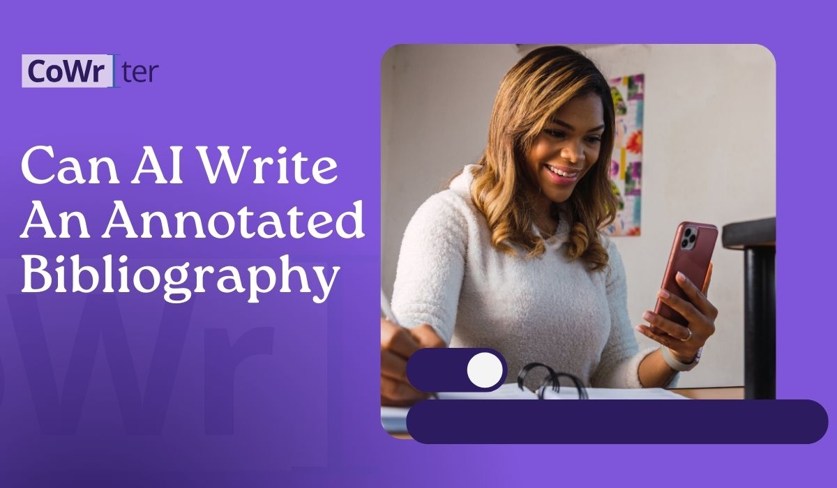 Can AI Write An Annotated Bibliography