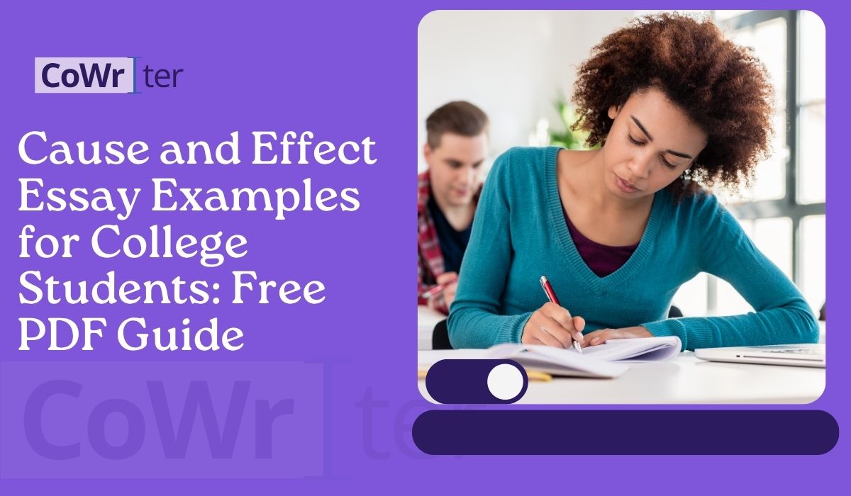 Cause and Effect Essay Examples for College Students: Free PDF Guide