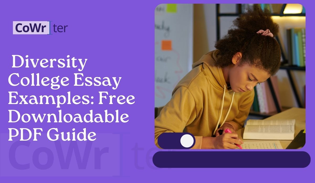 Diversity College Essay Examples: Free Downloadable PDF Guide