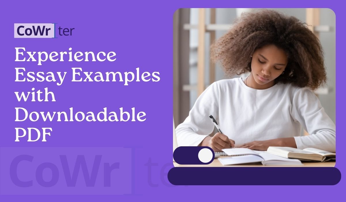 Experience Essay Examples with Downloadable PDF