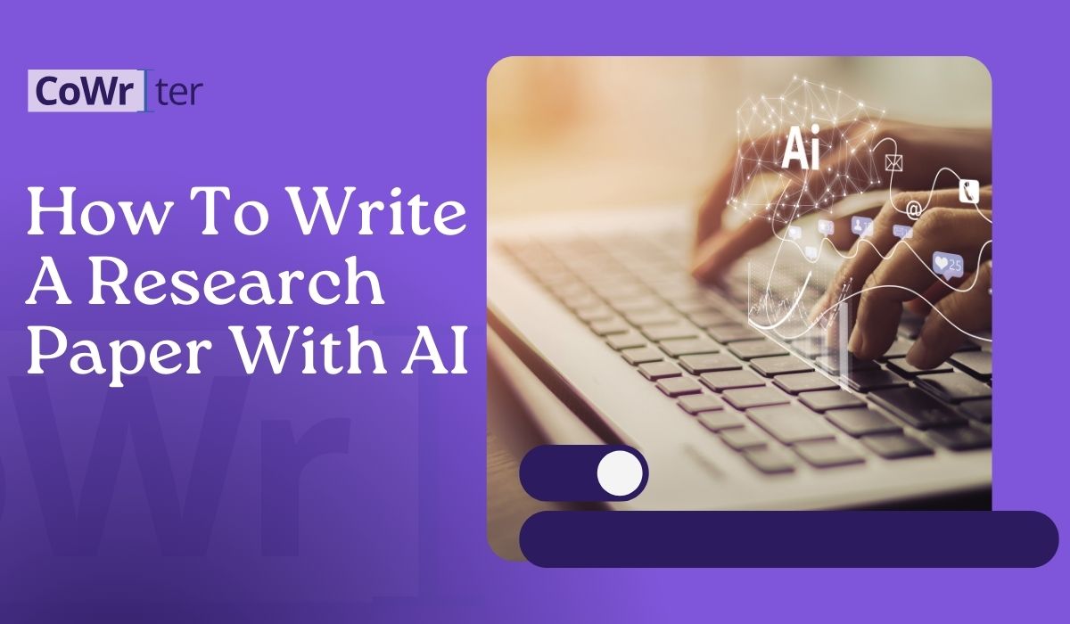 How To Write A Research Paper With AI