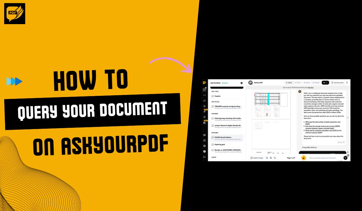 How to Query Your Document on AskYourPDF
