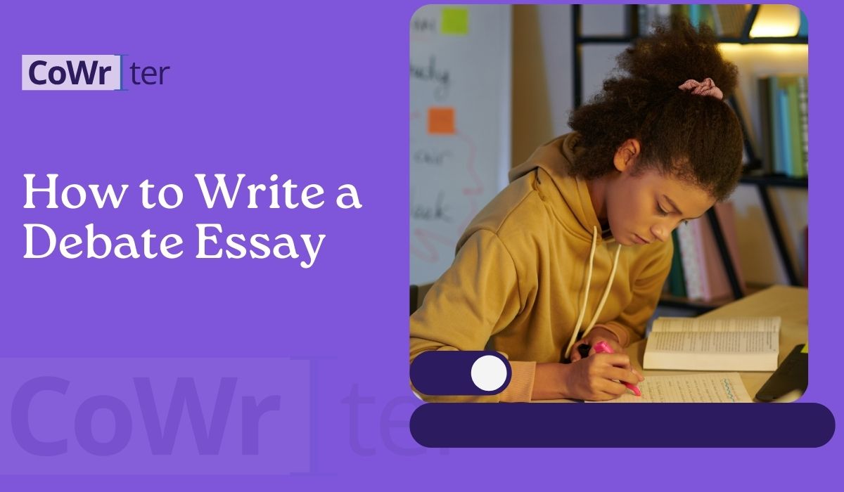 How to Write a Debate Essay