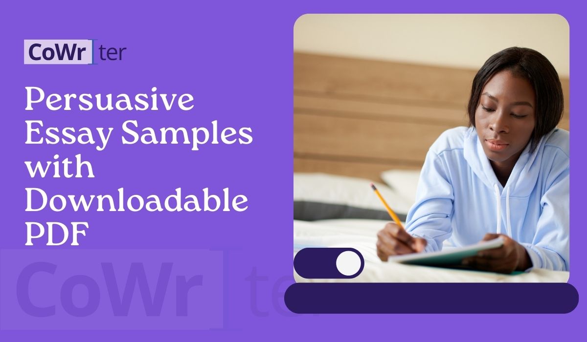 Persuasive Essay Samples with Downloadable PDF