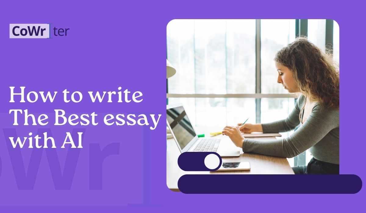 How to write an essay with AI