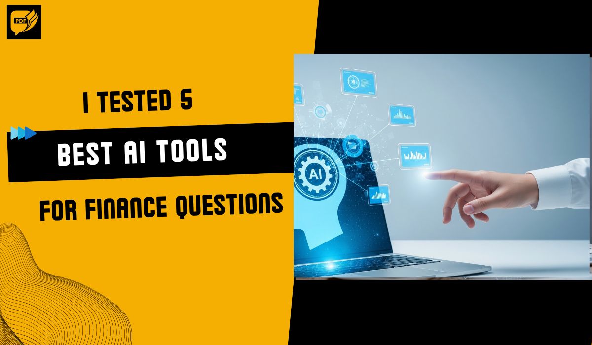 I Tested 5 Best AI Tools for Finance Questions: Here’s a Review