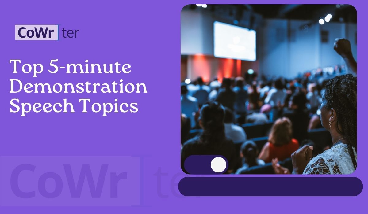 Top 5-minute Demonstration Speech Topics