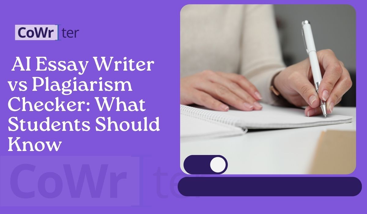 AI Essay Writer vs Plagiarism Checker: What Students Should Know