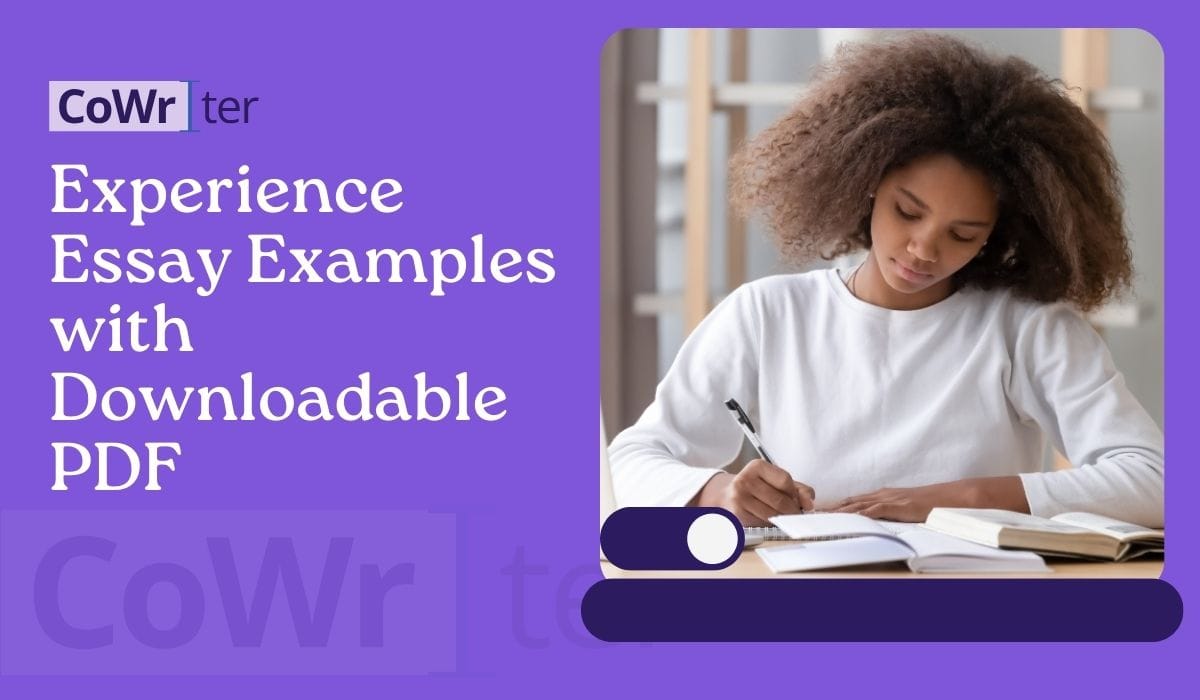 Experience Essay Examples with Downloadable PDF