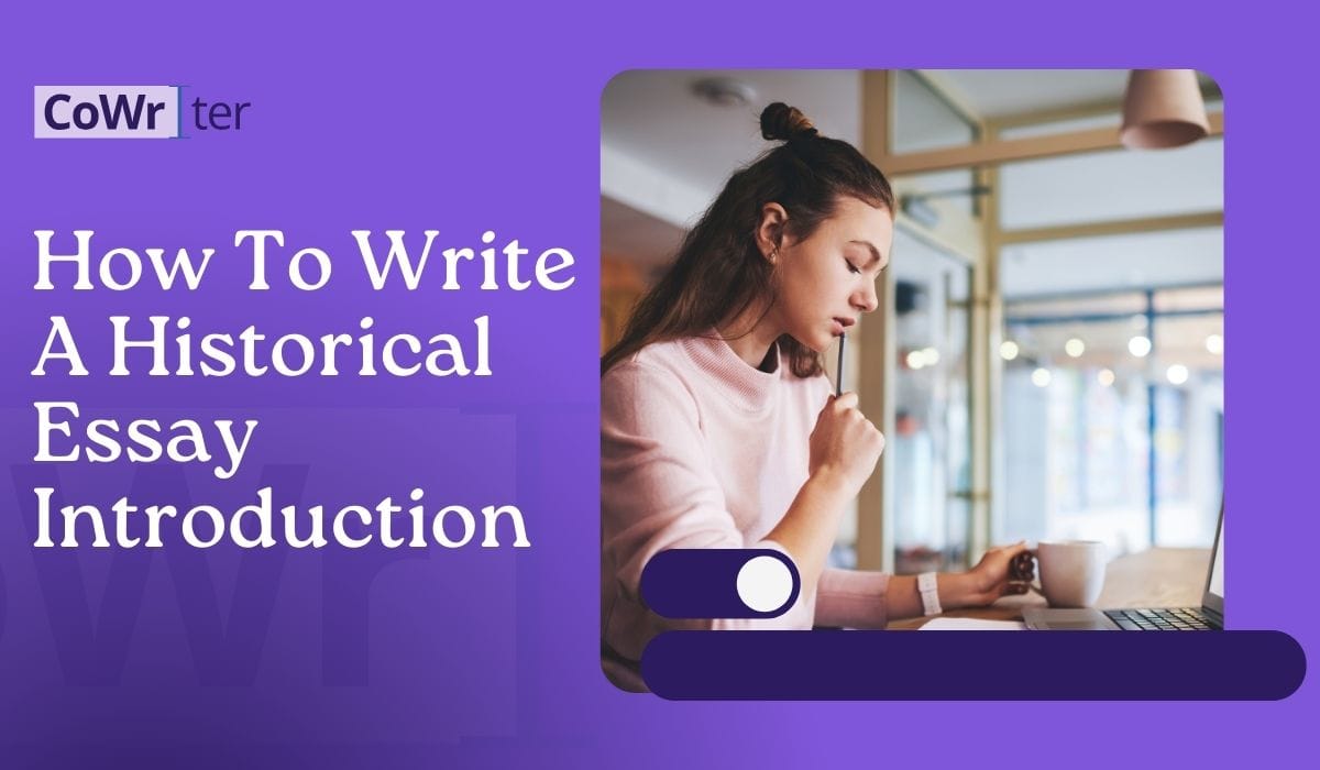 How To Write A Historical Essay Introduction