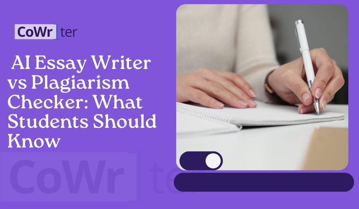 AI Essay Writer vs Plagiarism Checker: What Students Should Know