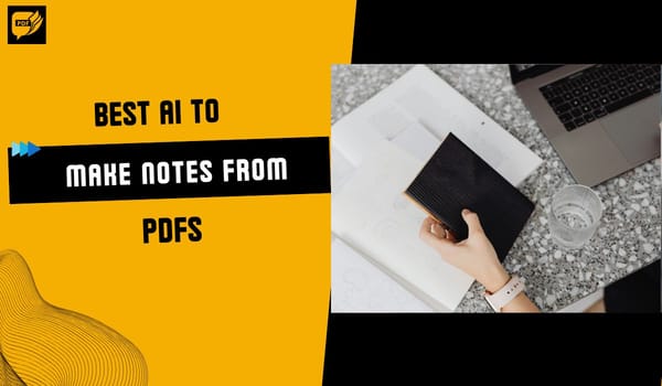 Best AI To Make Notes From PDF: Using AskYourPDF