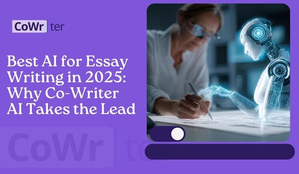 Best AI for Essay Writing in 2025: Why Co-Writer AI Takes the Lead