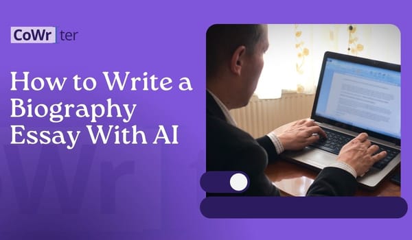How to Write a Biography Essay and Biography Essay Examples