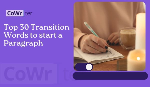 Top 30 Transition Words to Start a