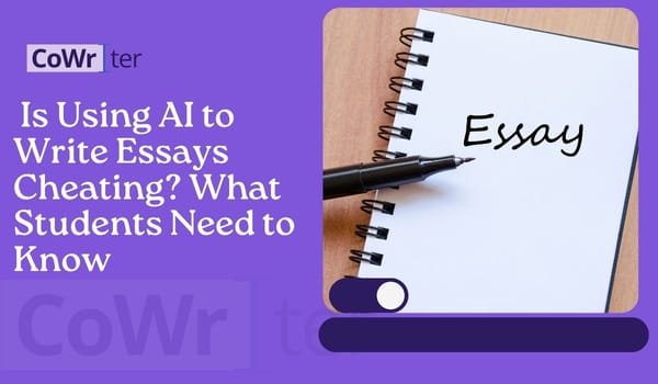 Is Using AI to Write Essays Cheating? What Students Need to Know
